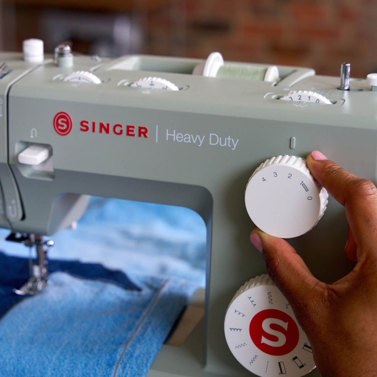 SINGER® Heavy Duty 4511™ Next Evolution Sage Sewing Machine