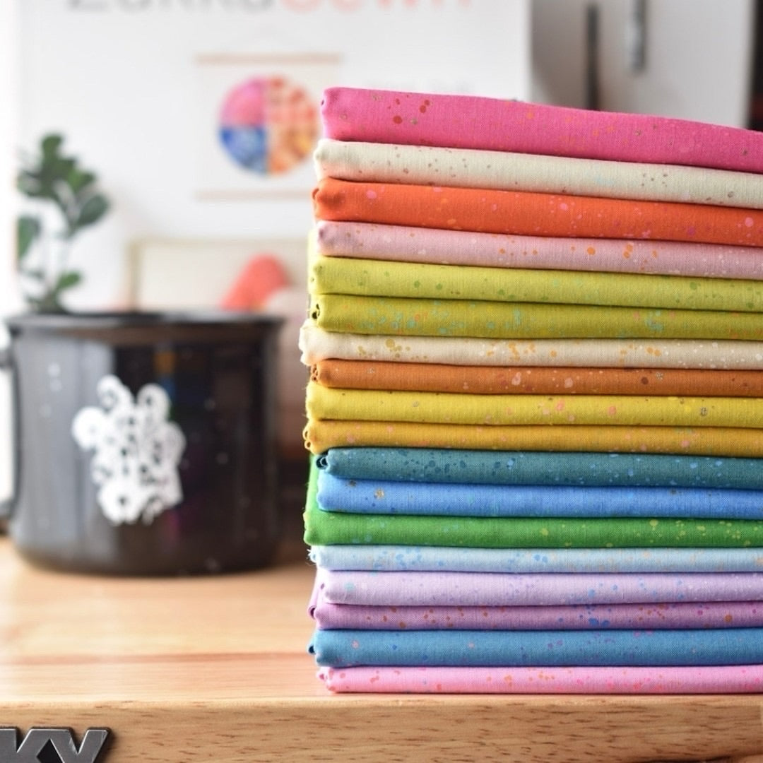 Speckled Metallic 108" Wide Quilt Backing - Wool