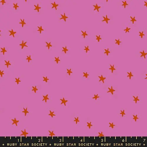 Starry New Heliotrope 43"/44" Fabric Per Yard