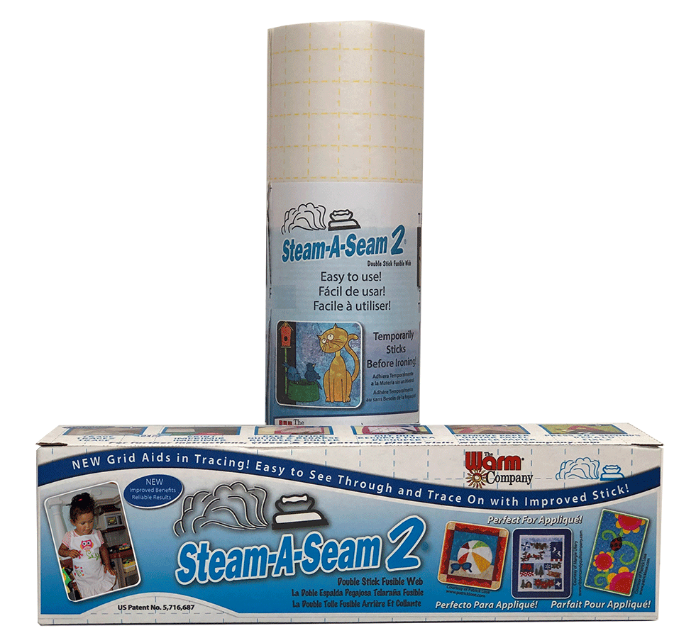 Steam-A-Seam 2® Double-Stick Repositionable Fusible Web – 18" x 25 Yard Bolt