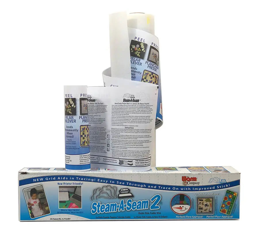 Steam-A-Seam 2® Double-Stick Fusible Web – 24" x 25 Yard Bolt