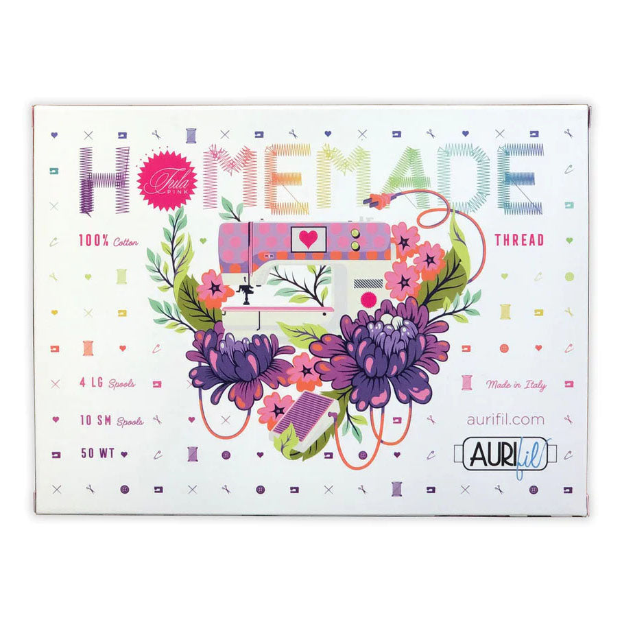 Aurifil, Tula Pink Homeade 14 Spool Thread Collection