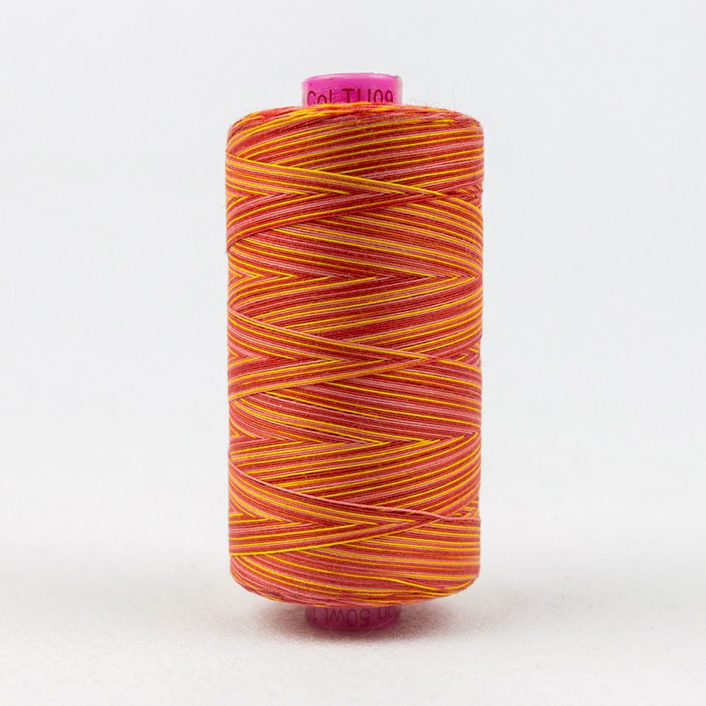 Wonderfil, Tutti Variegated 50wt Cotton Thread (1093yds)