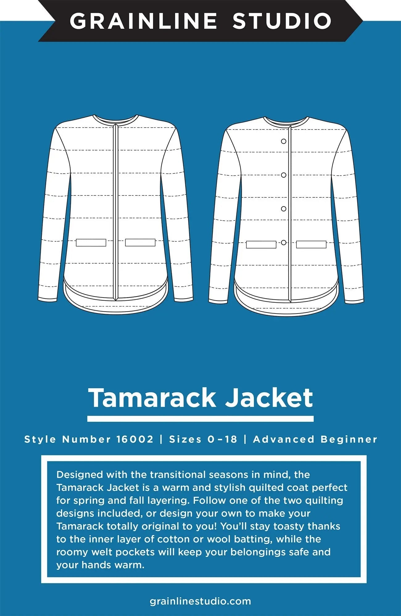 Tamarack Jacket Sizes 0-18