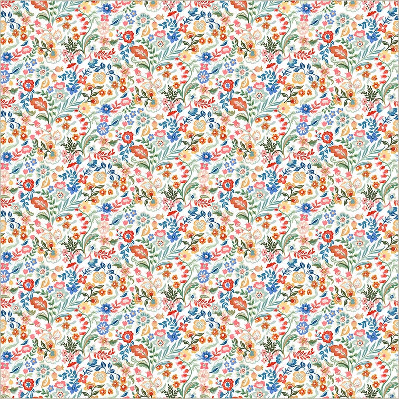 Tapestry Delicate Mist Cotton 43/44 Fabric Per Yard