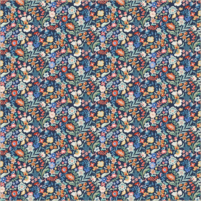 Tapestry Delicate Prussian Cotton 43”/44” Fabric Per Yard