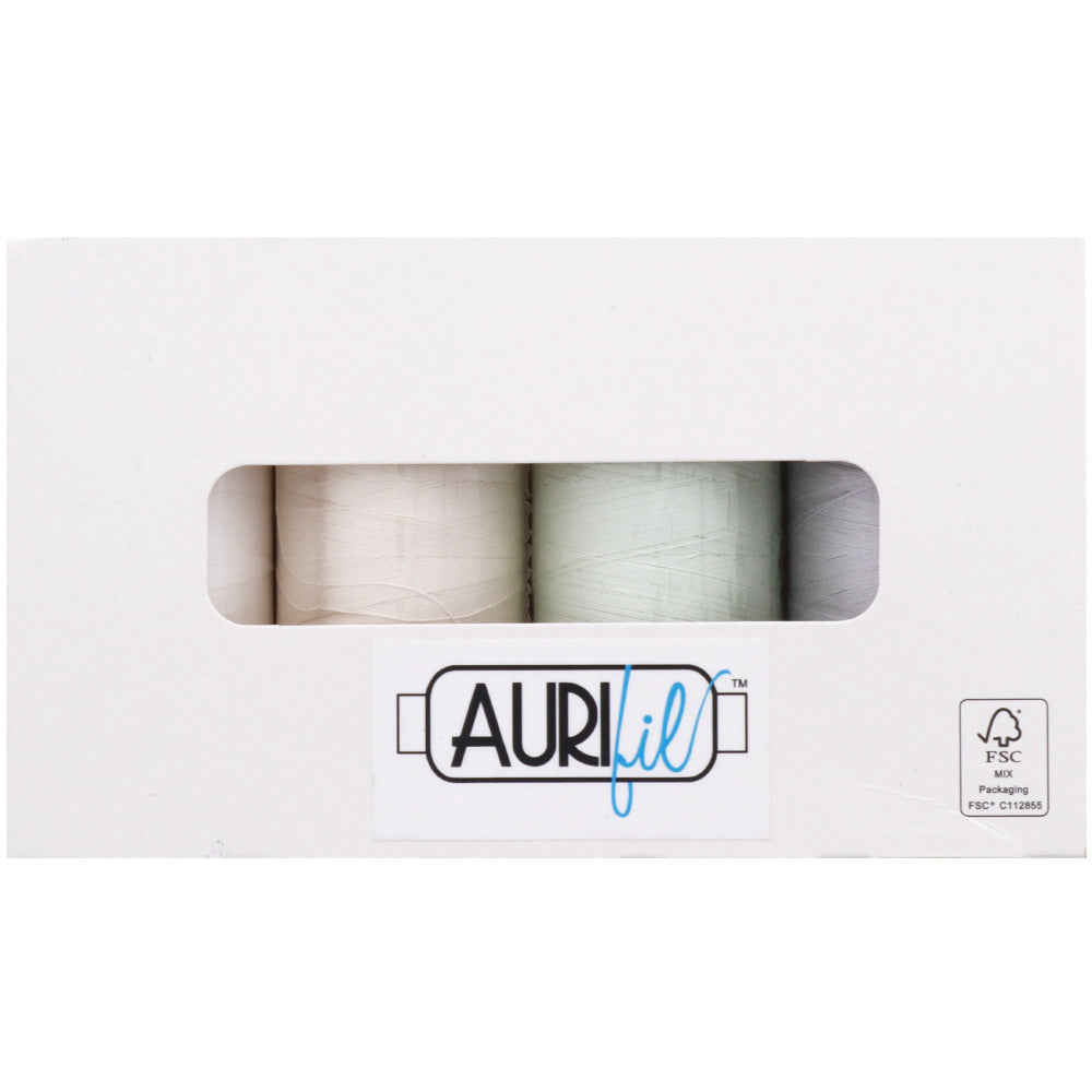 Aurifil, 4 Spool, Modern Shirtings Thread Collection - 1422yds (50wt)