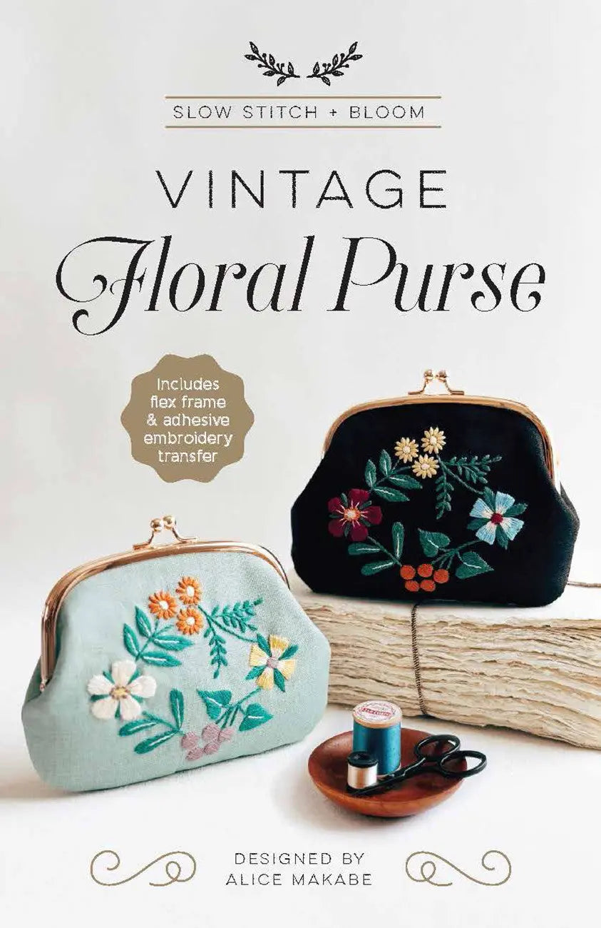 Vintage Floral Purse Kit