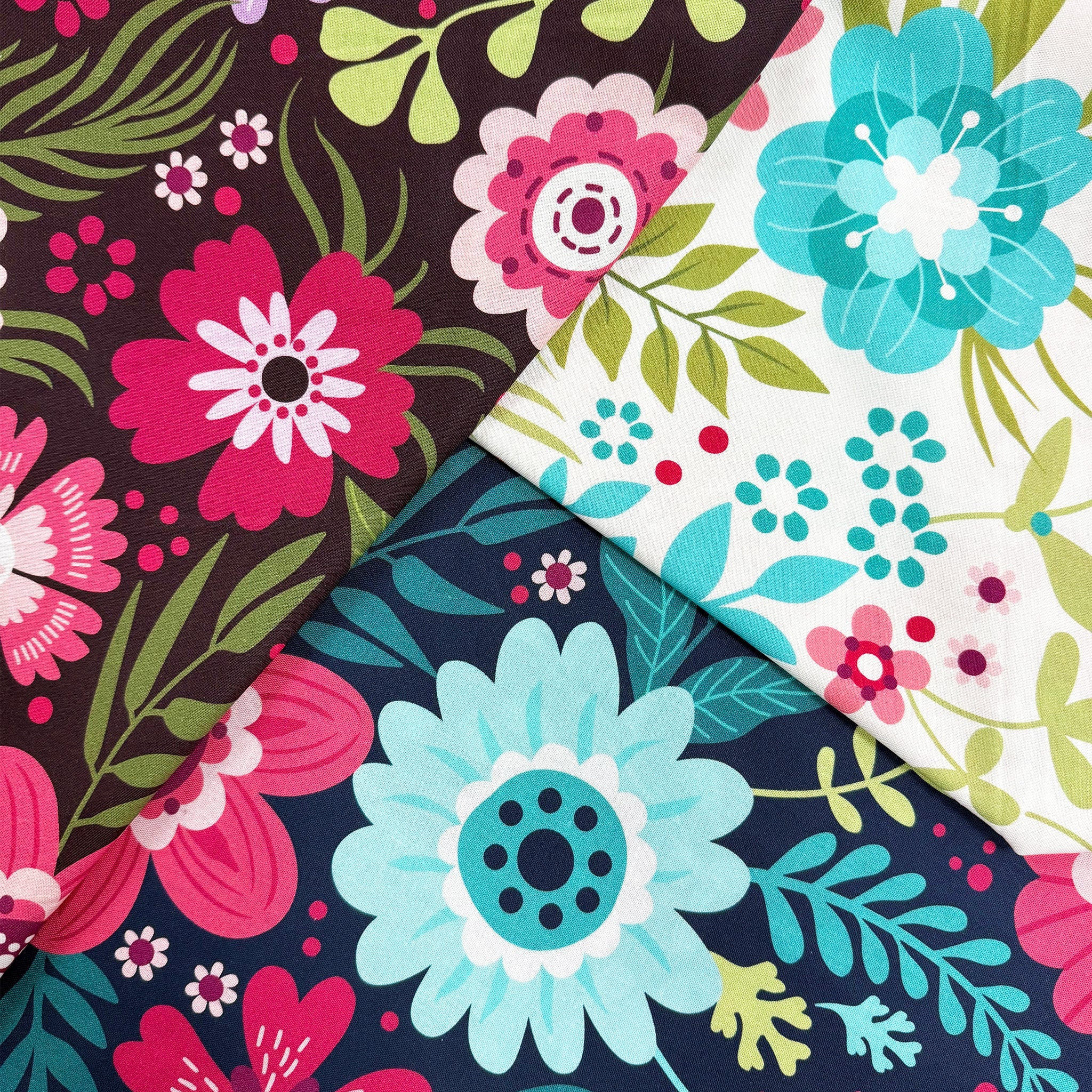 Secret Garden 108" Wide Quilt Backing - Wallflowers Vanilla