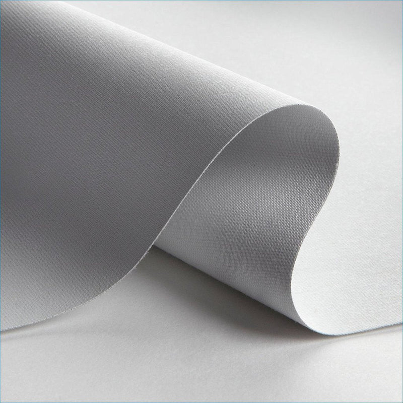 White Fire Retardant 3PLY Blackout Drapery Lining Fabric