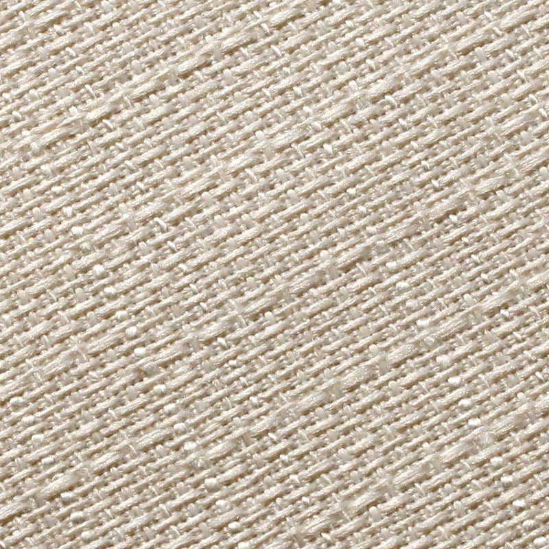 Ivory White Two Tone Baby Linen Fabric