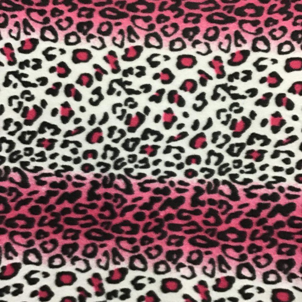 Leopard Print Fleece Fabric | Spandex Palace