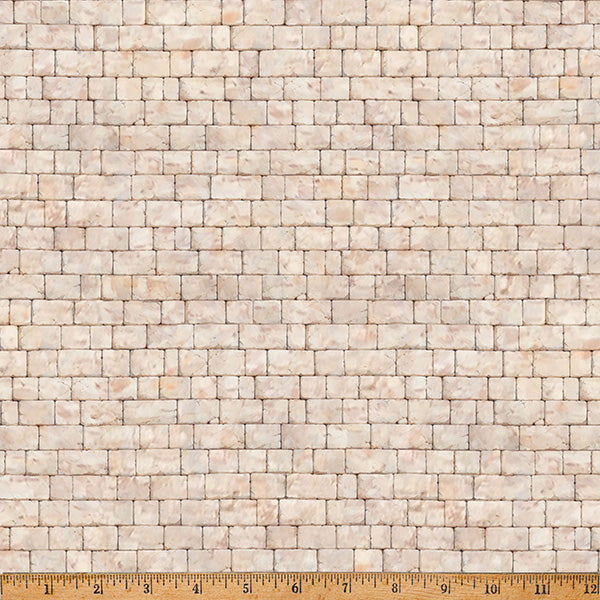 Bonjour Belle Antique Beige 43"/44" Fabric Per Yard