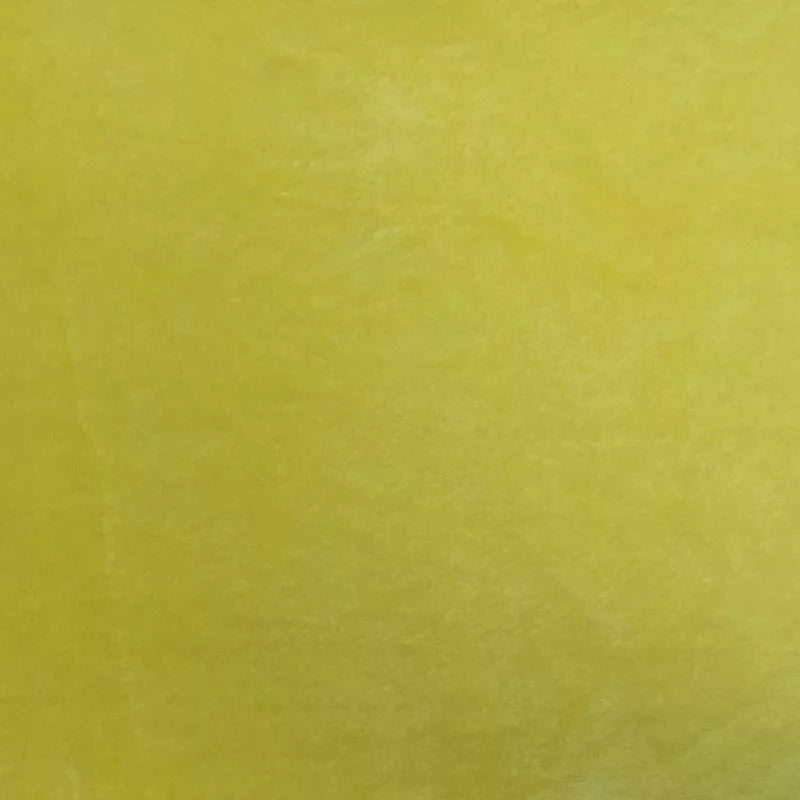 Yellow Smooth Minky Faux Fur Fabric