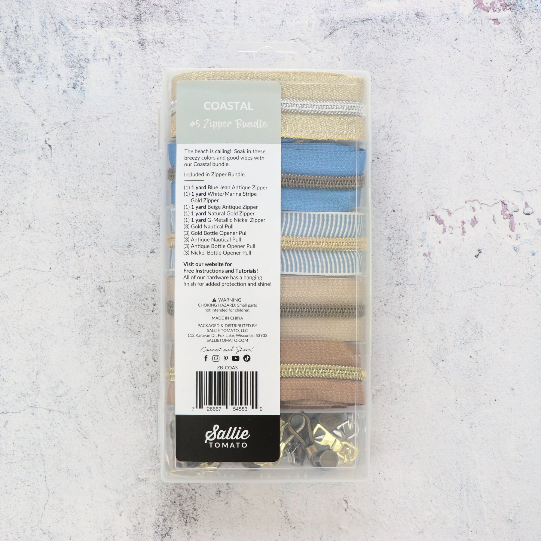 Sallie Tomato Zipper Bundle