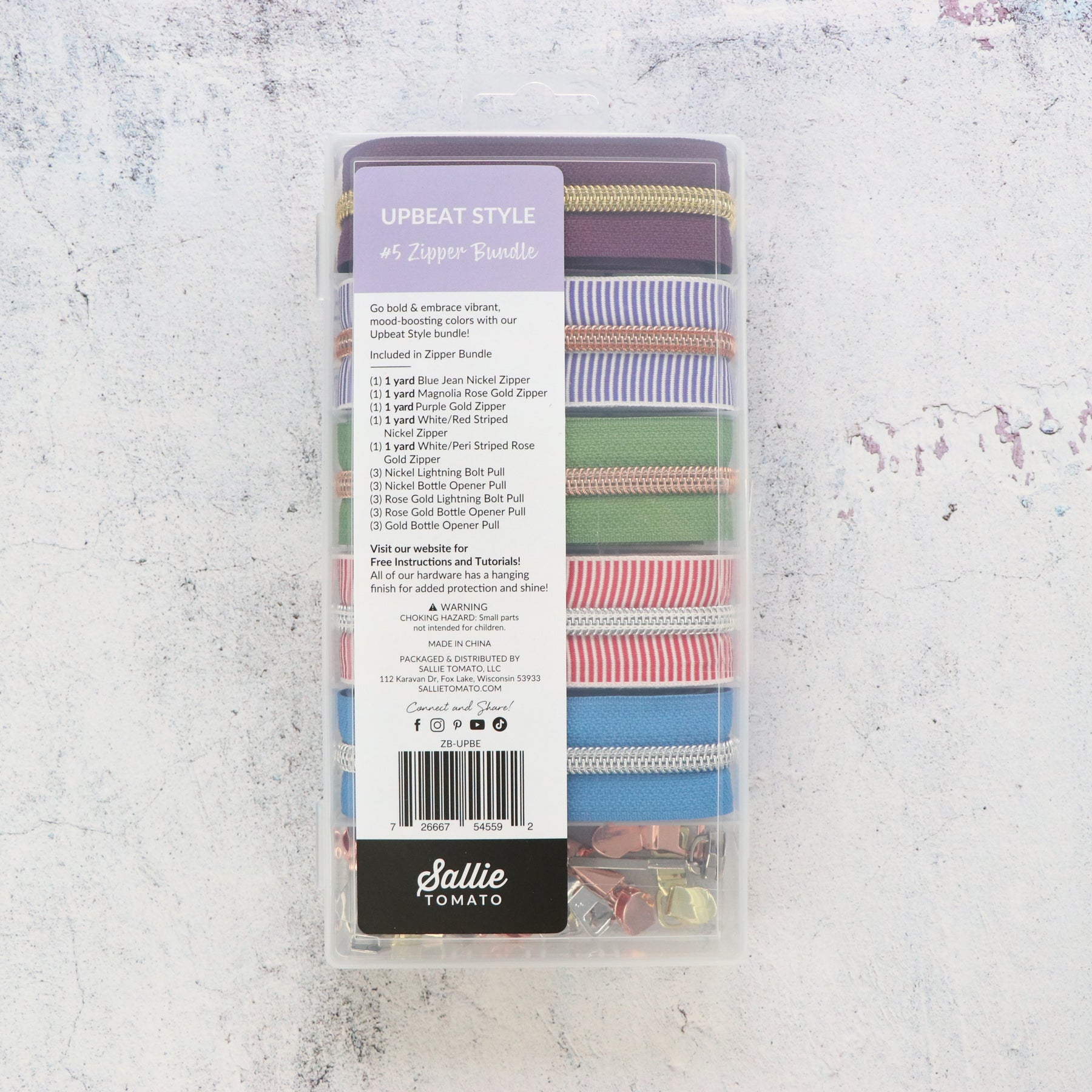 Sallie Tomato Zipper Bundle