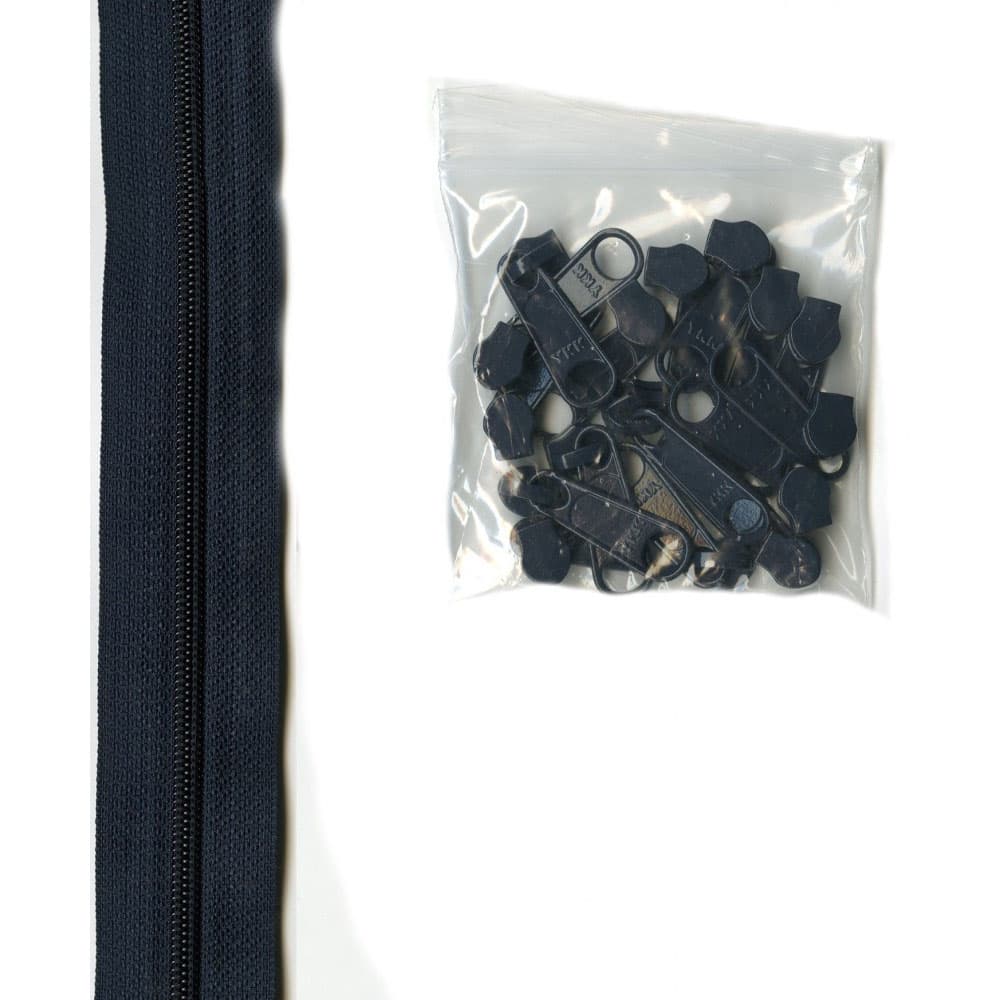 Annie's 4-yd Zipper Chain (#4.5 16mm) with 16 Pulls
