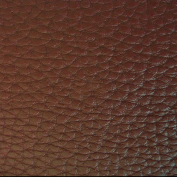 Brown Textured PVC Leather Vinyl Fabric