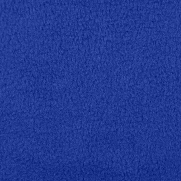 Royal Blue Solid Anti Pill Polar Fleece Fabric