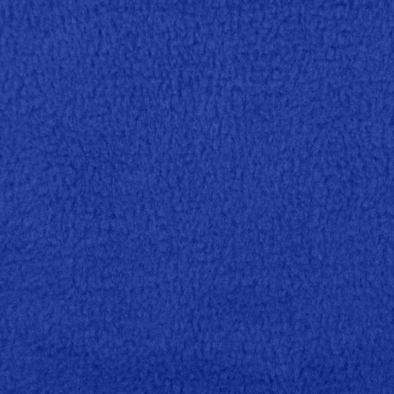 Royal Blue Solid Anti Pill Polar Fleece Fabric