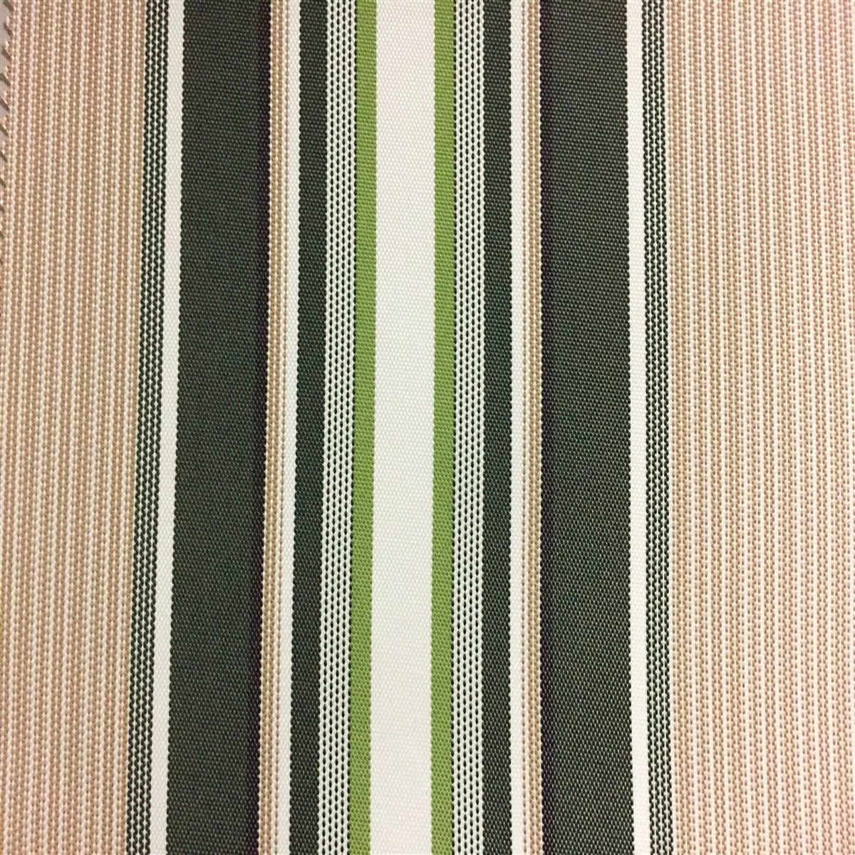 Multi Striped Oak 100% Waterproof Outdoor Canvas Patio Fabric | Spandex Palace