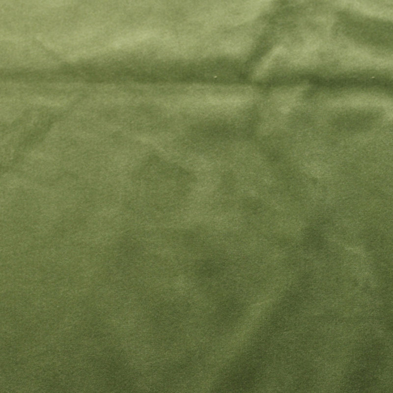 Avocado Green Camden Velvet Polyester Upholstery Drapery Fabric