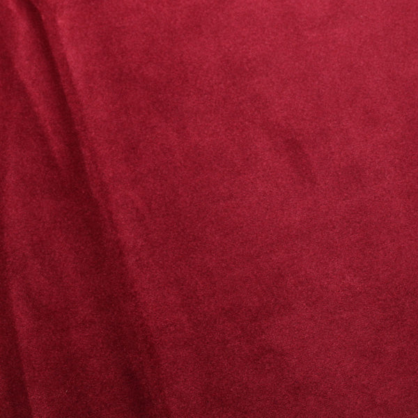 Burgundy Camden Velvet Polyester Upholstery Drapery Fabric