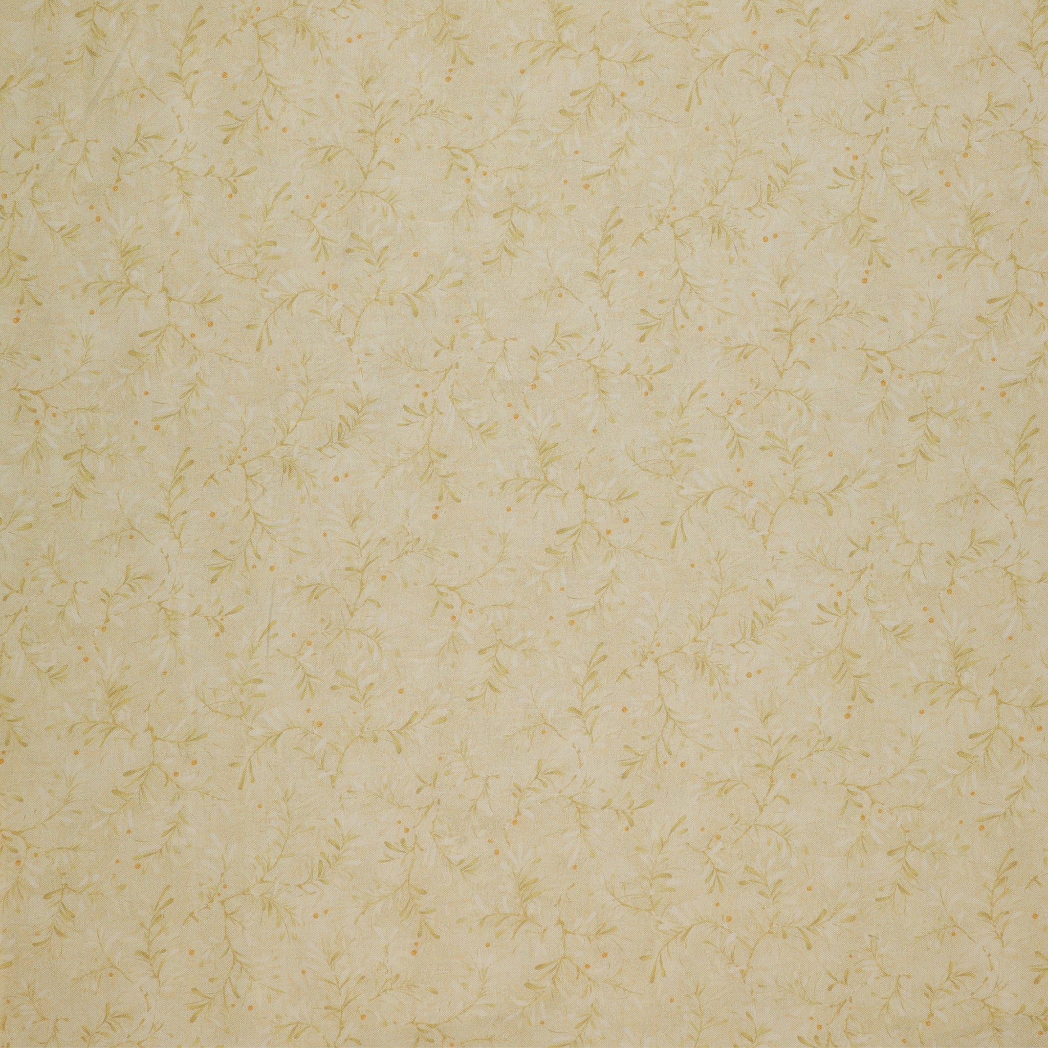 Star of Wonder, Star of Light 108" Wide Quilt Backing - Pine Boughs Cream