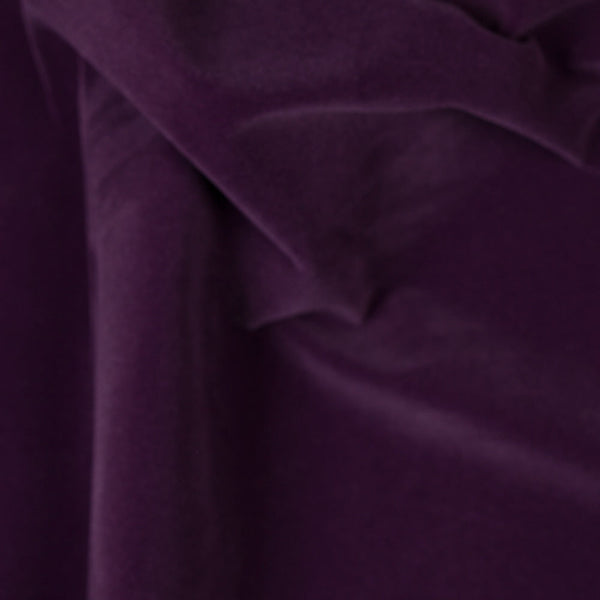 Purple Velvet Flocking Fabric