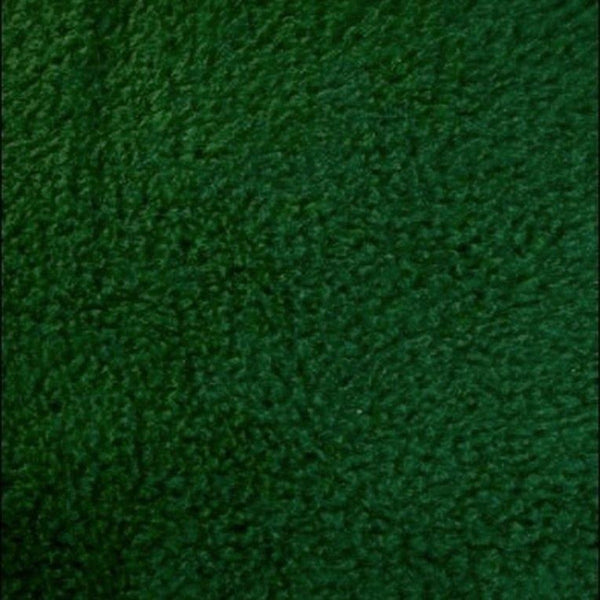 Hunter Green Solid Anti Pill Polar Fleece Fabric