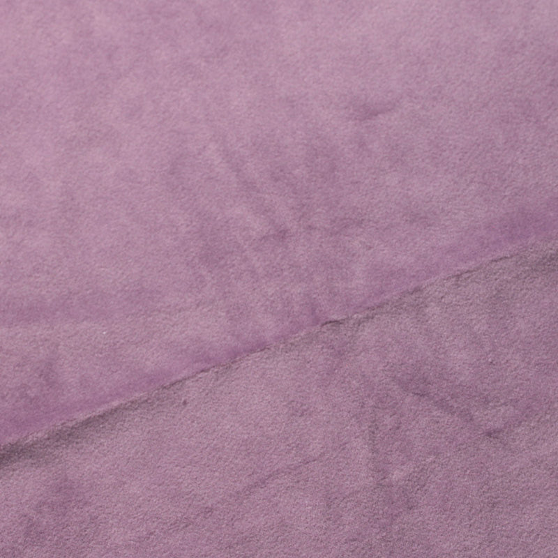 Dark Lavender Camden Velvet Polyester Upholstery Drapery Fabric