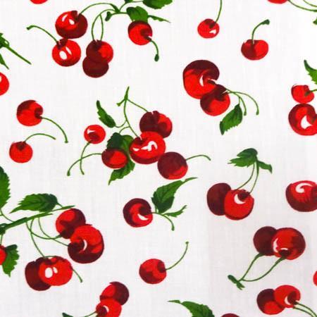 Fruit Printed Poly Cotton Fabric