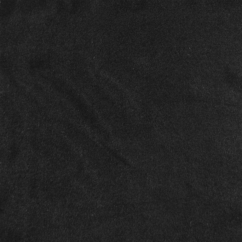 Black Triple Velvet Clothing Drapery Fabric