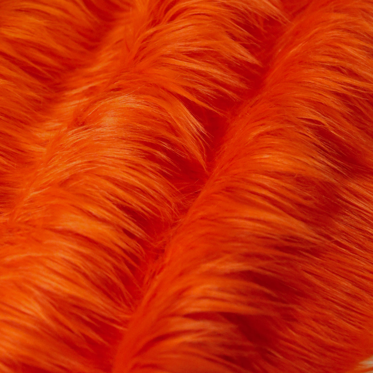 Faux Fur Fabric by the Yard – Shaggy Plush Long Pile, 60" Wide