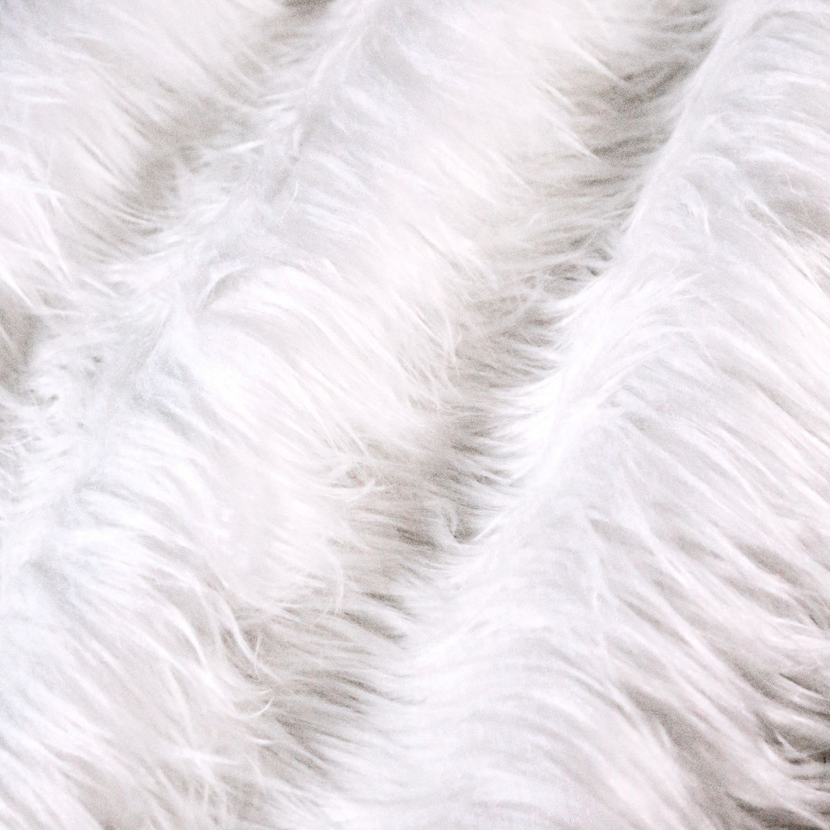Faux Fur Fabric Squares For DIY Crafts 6X6 Inch Shaggy Fur Patches