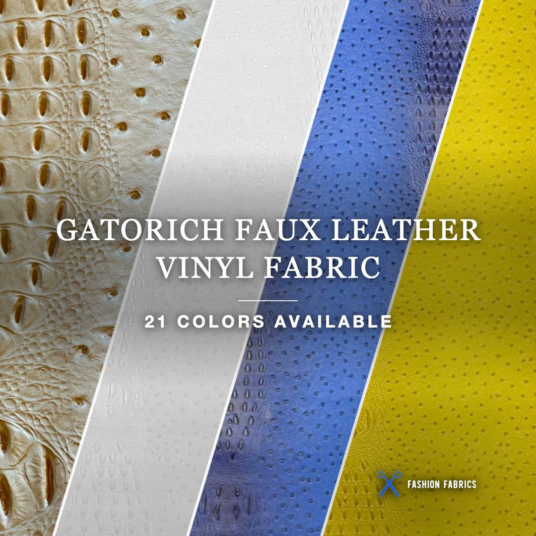 Gatorich Faux Leather Vinyl Fabric