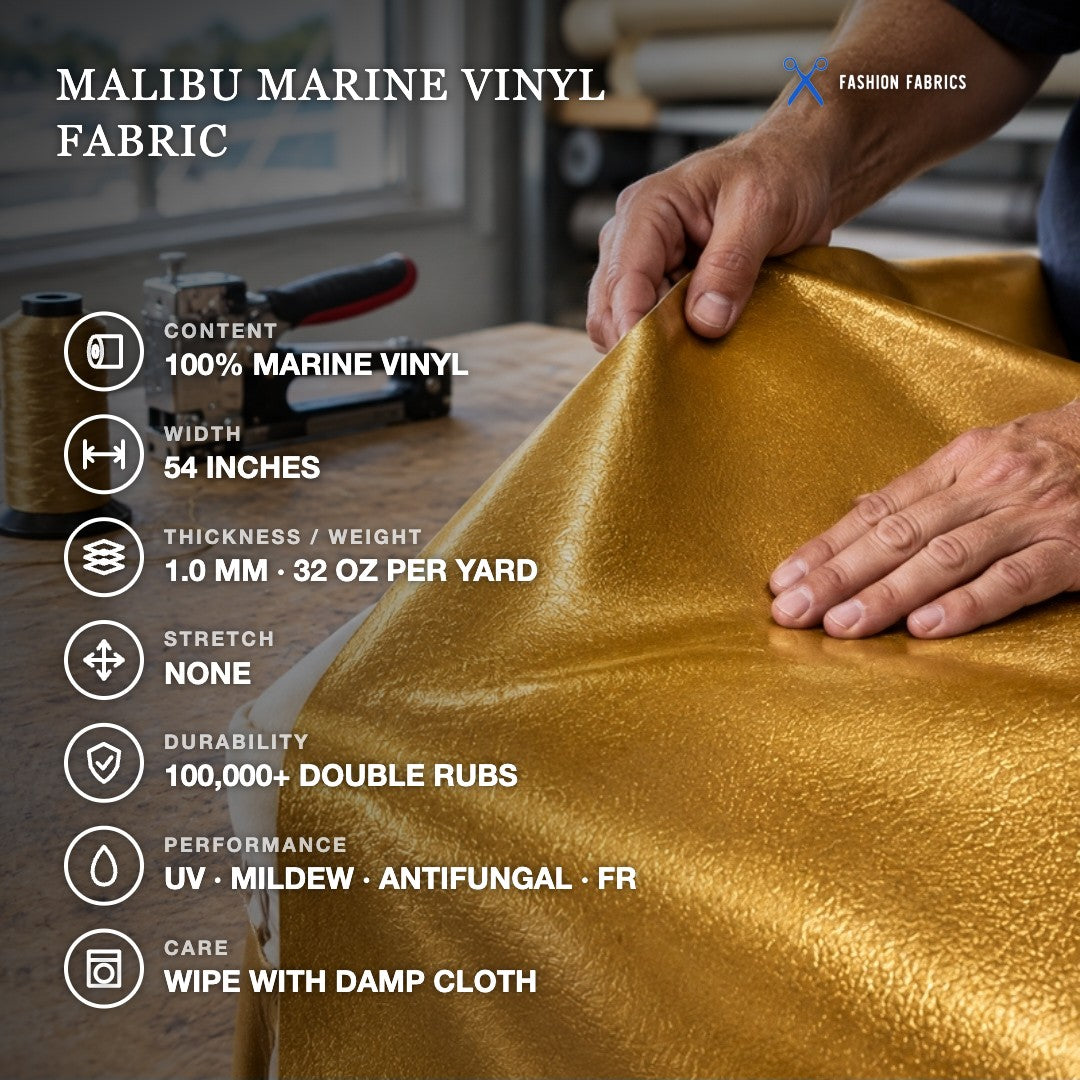 Malibu Marine Vinyl Fabric