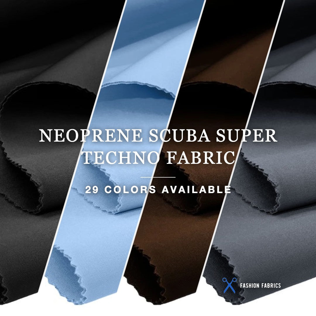 Neoprene Scuba Super Techno Fabric