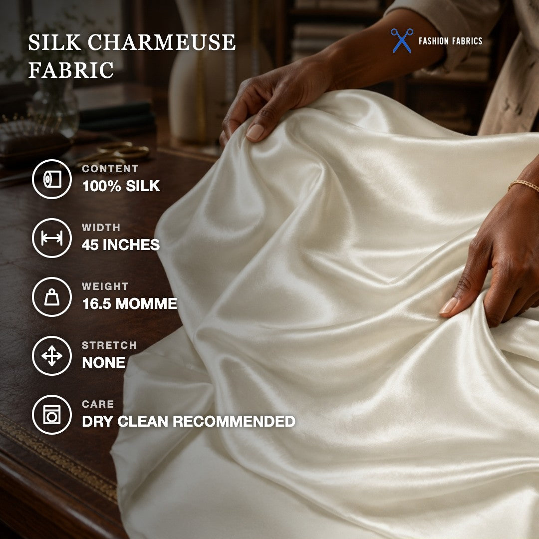 Silk Charmeuse Fabric
