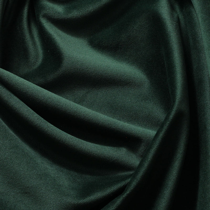 Hunter Green Camden Velvet Polyester Upholstery Drapery Fabric