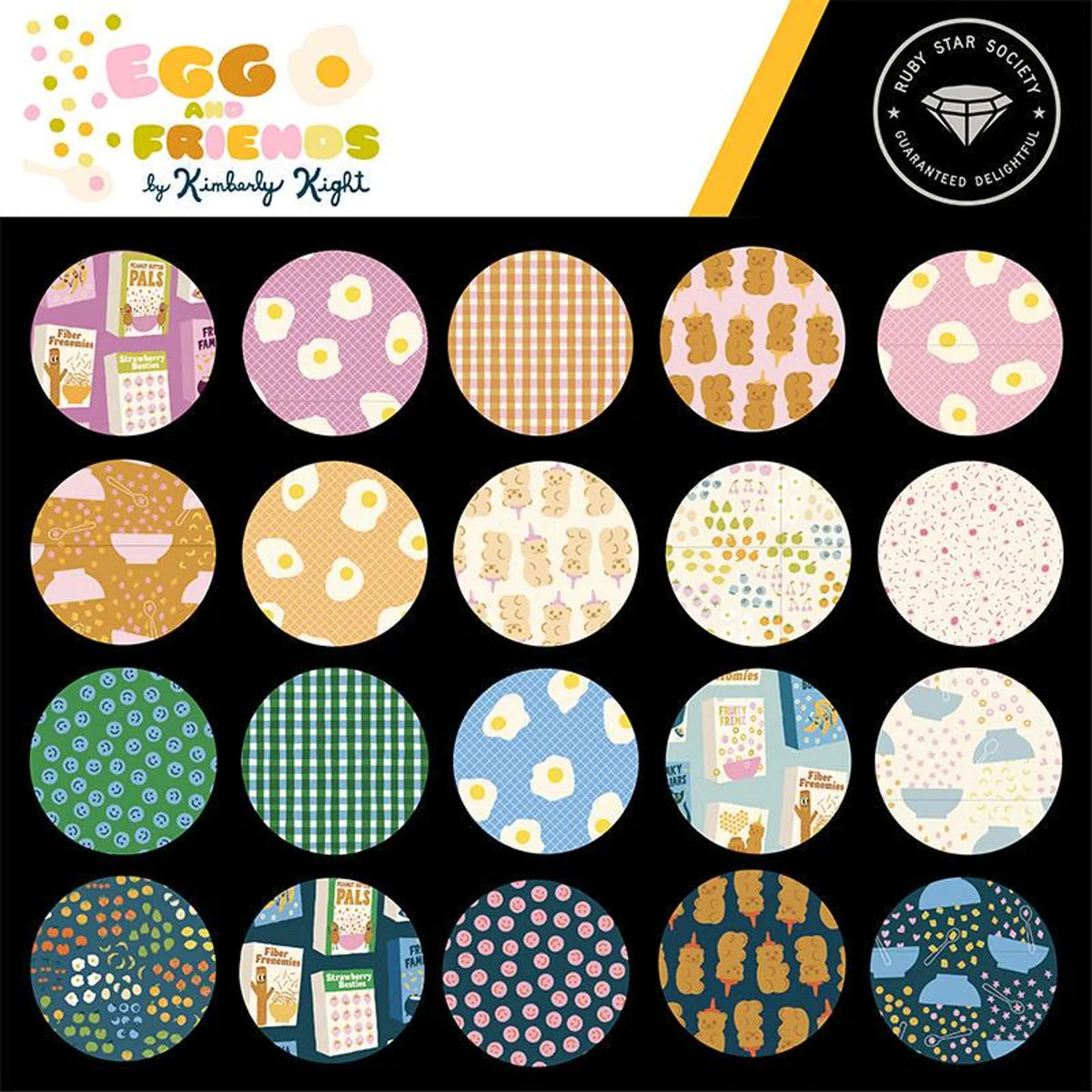 Egg and Friends Ruby Star Society Jelly Roll