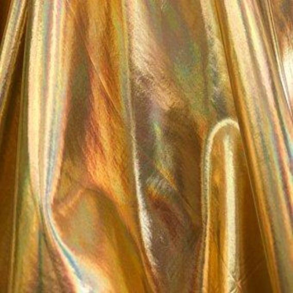 Metallic Iridescent Foil | Spandex Fabric