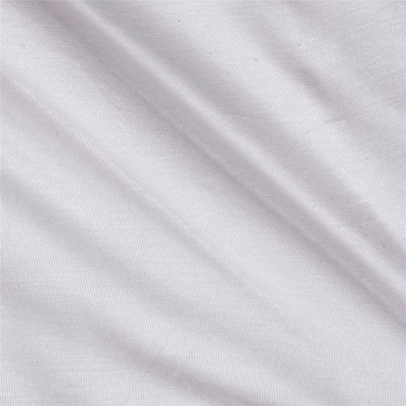 Modal Spandex Fabric | White 4-Way Stretch Soft Rayon Blend | 58/60"