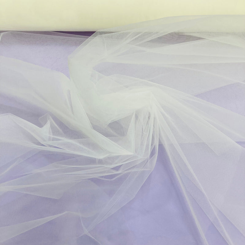 Tulle/Net Bridal Veil Mesh Fabric 120" 100% Nylon | Lace USA - Veil Net 120"