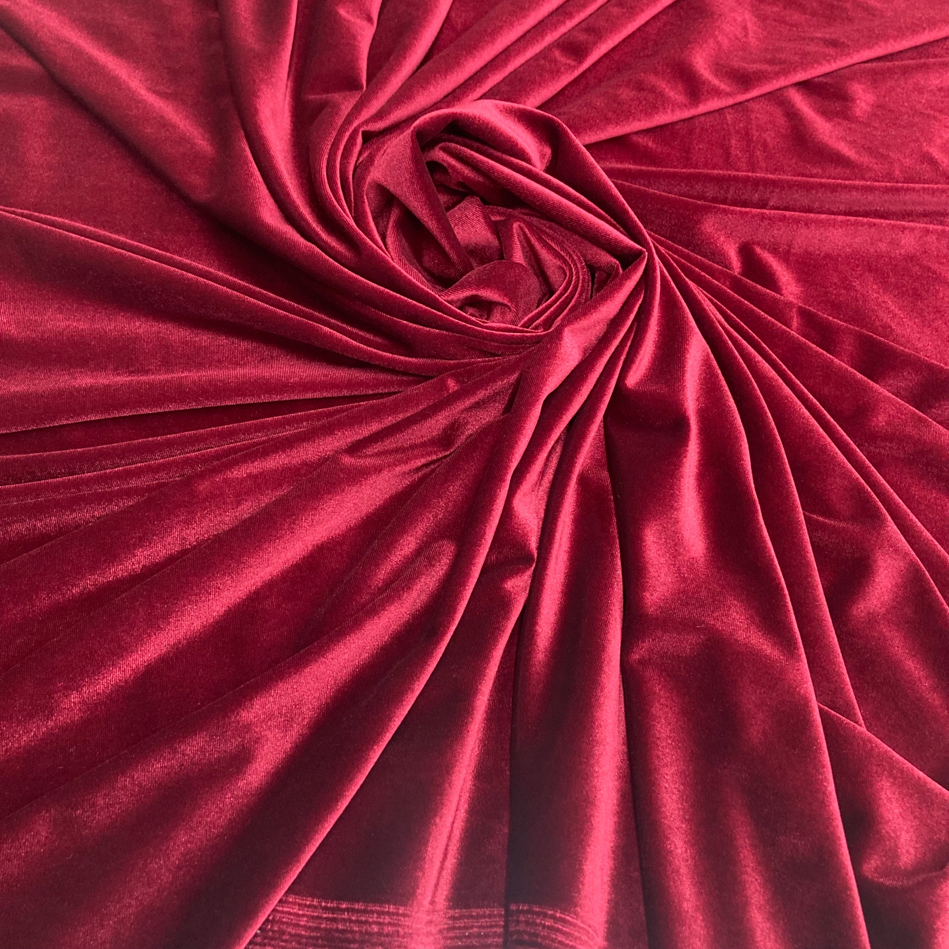 Velvet 4-Way Stretch Velvet Fabric | Lace USA - Velvet