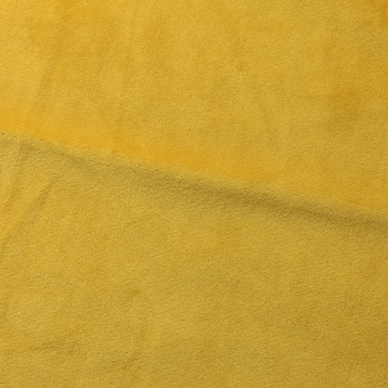 Maize Yellow Camden Velvet Polyester Upholstery Drapery Fabric