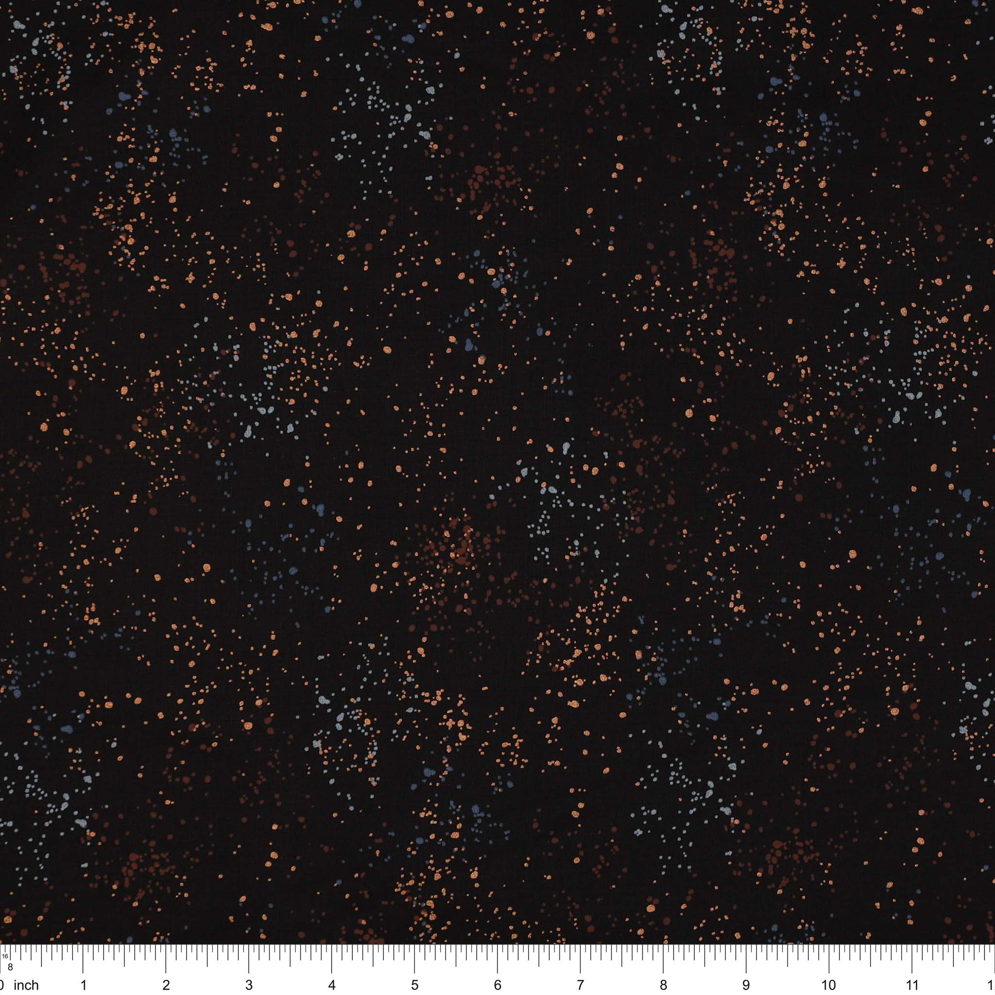 Speckled Metallic 108" Wide Quilt Backing - Black
