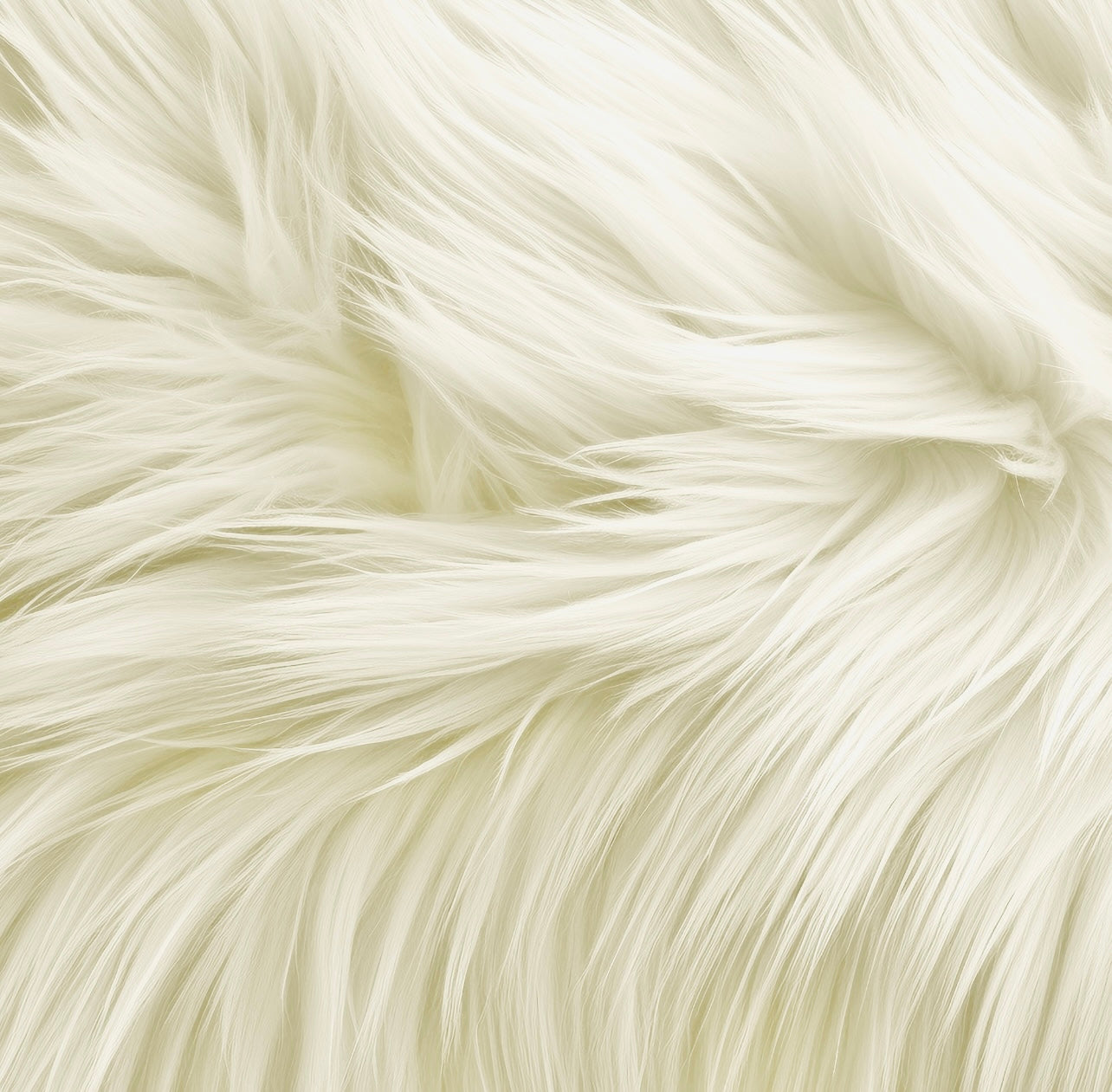 Faux Fur Fabric (2–4 Yards) Bulk – Shaggy Plush Long Pile, 60" Wide