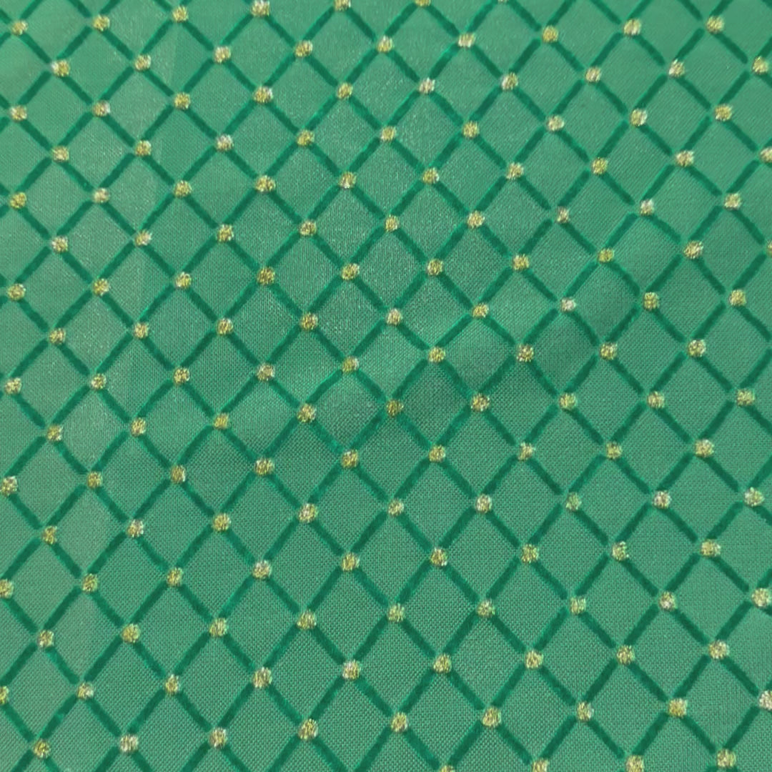Flocked Polyester Mesh Fabric With Glitter | Spandex Palace