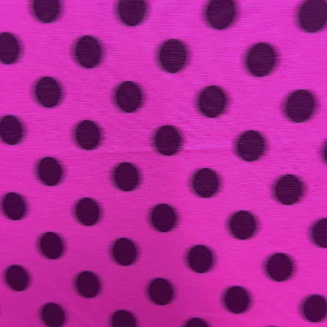 Black Polka Dot Nylon Tricot Performance Fabric | Spandex Palace  Hot pink